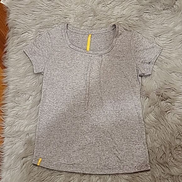Lole gray linen blend tshirt womens size small‎ - Picture 1 of 6